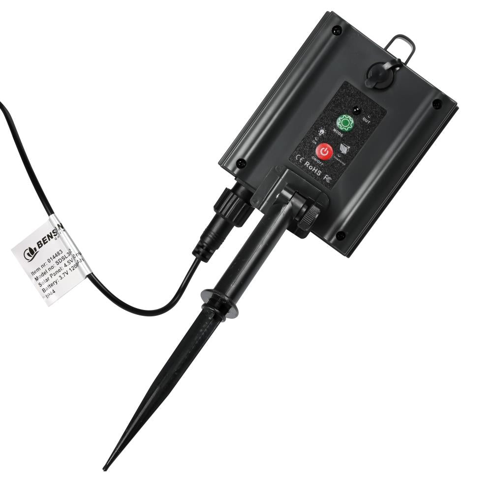 LED lichtsnoer 8 mtr solar IP44 10 dlg