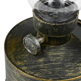 LED oil lamp solar with flame effect mix
