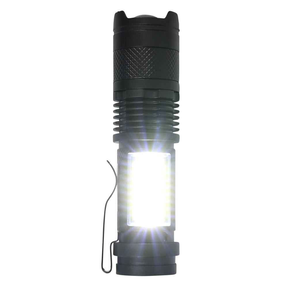 Taschenlampe COB wiederaufladbar 2-tlg