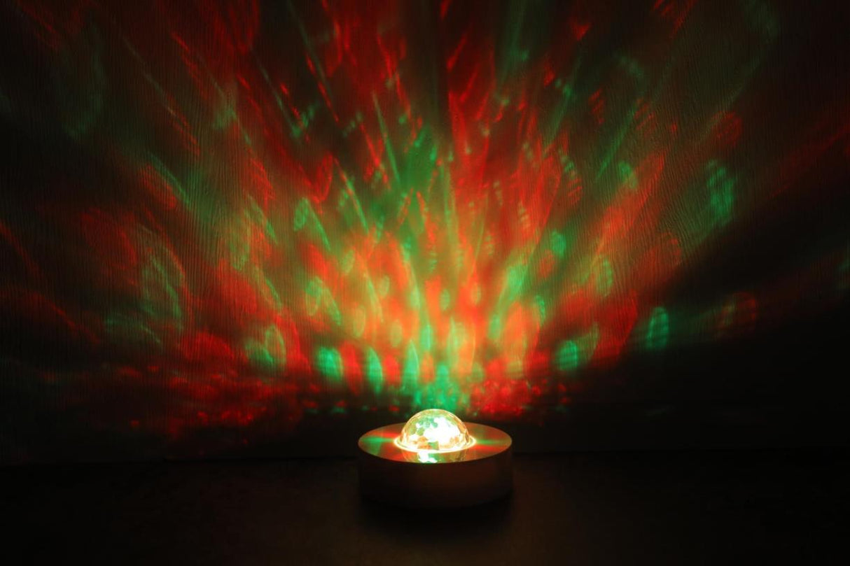 LED disco party licht met afstandsbediening 3 dlg