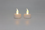LED bougie chauffe-plat effet de flamme 2 pcs