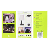 Lampe de table solaire