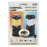 Lampe de camping flame effect 2-in-1 