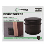 Deurstopper ø9 cm zwart