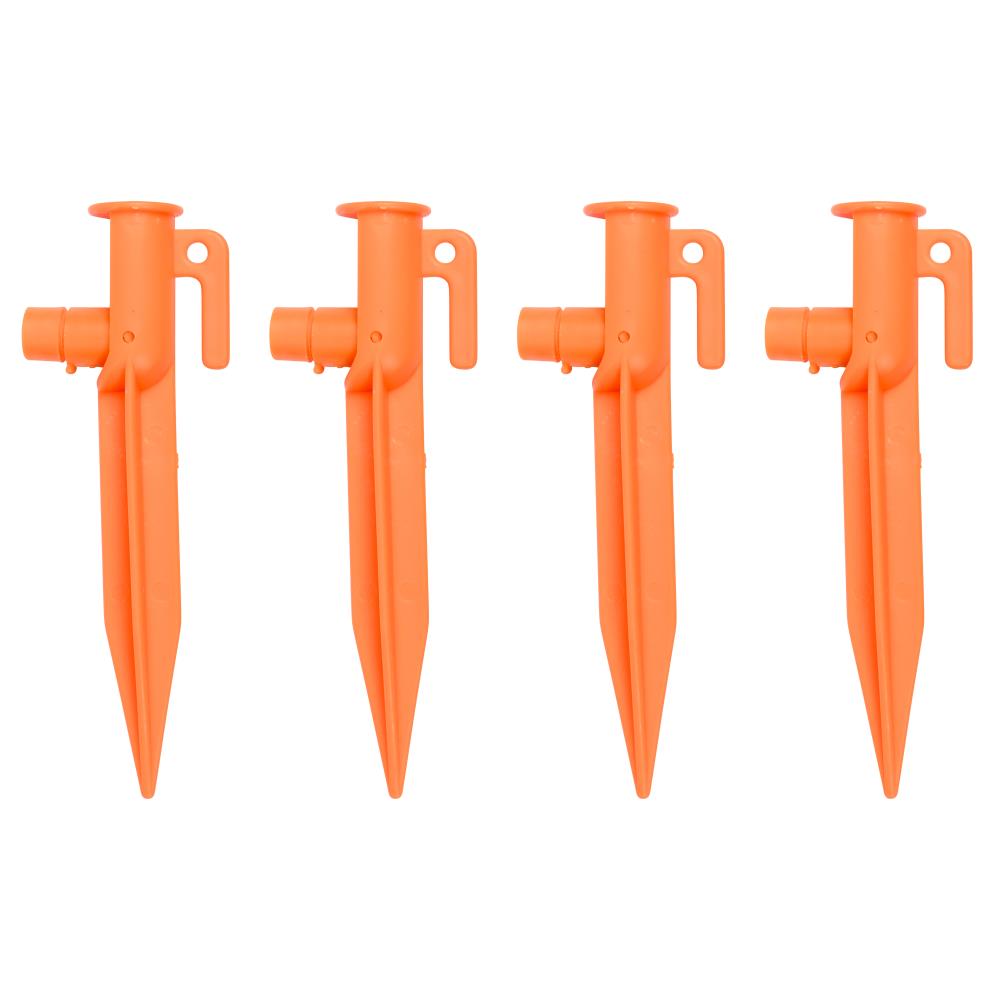 Piquets de tente avec lumière 4 pcs