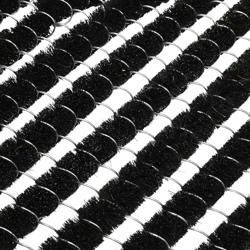 Door mat brush mat 40 x 60 cm black