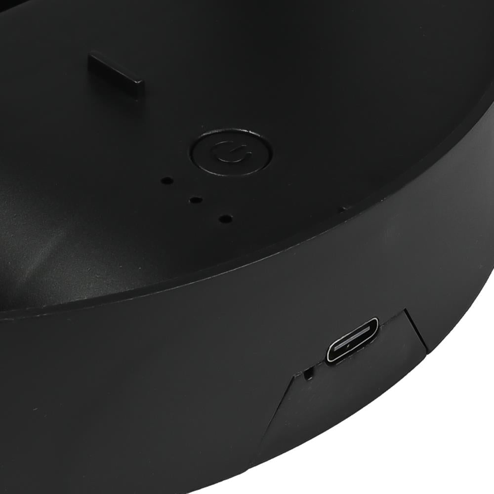 Ventilator faltbar und wiederaufladbar schwarz