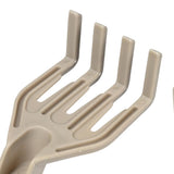 Tuingereedschap set 2 dlg kunststof beige