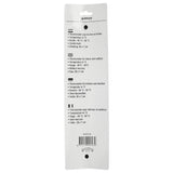 Thermometer metal white 30 cm