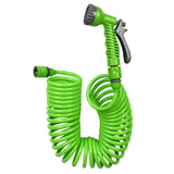 Garden hose spiral with nozzle 10 m