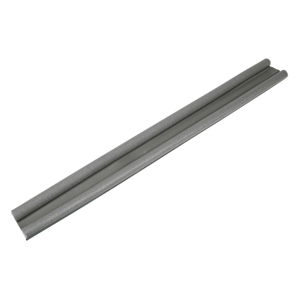 Draught roller double 95 cm grey