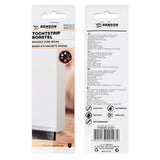 Tochtstrip borstel 100 cm PVC transparant