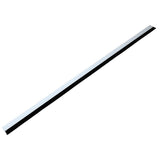 Draught strip brush 100 cm PVC white