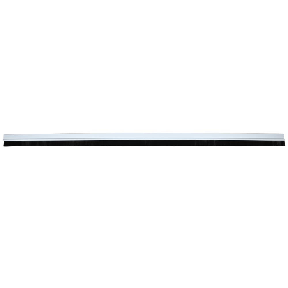 Draught strip brush 100 cm PVC white