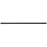 Draught strip brush 100 cm PVC white