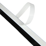 Draught strip brush 100 cm PVC white