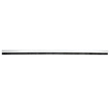 Draught strip brush 100 cm PVC white