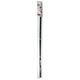 Draught strip brush 100 cm PVC white