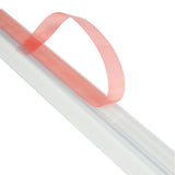 Tochtstrip rubber 100 cm transparant