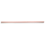 Tochtstrip rubber 100 cm transparant