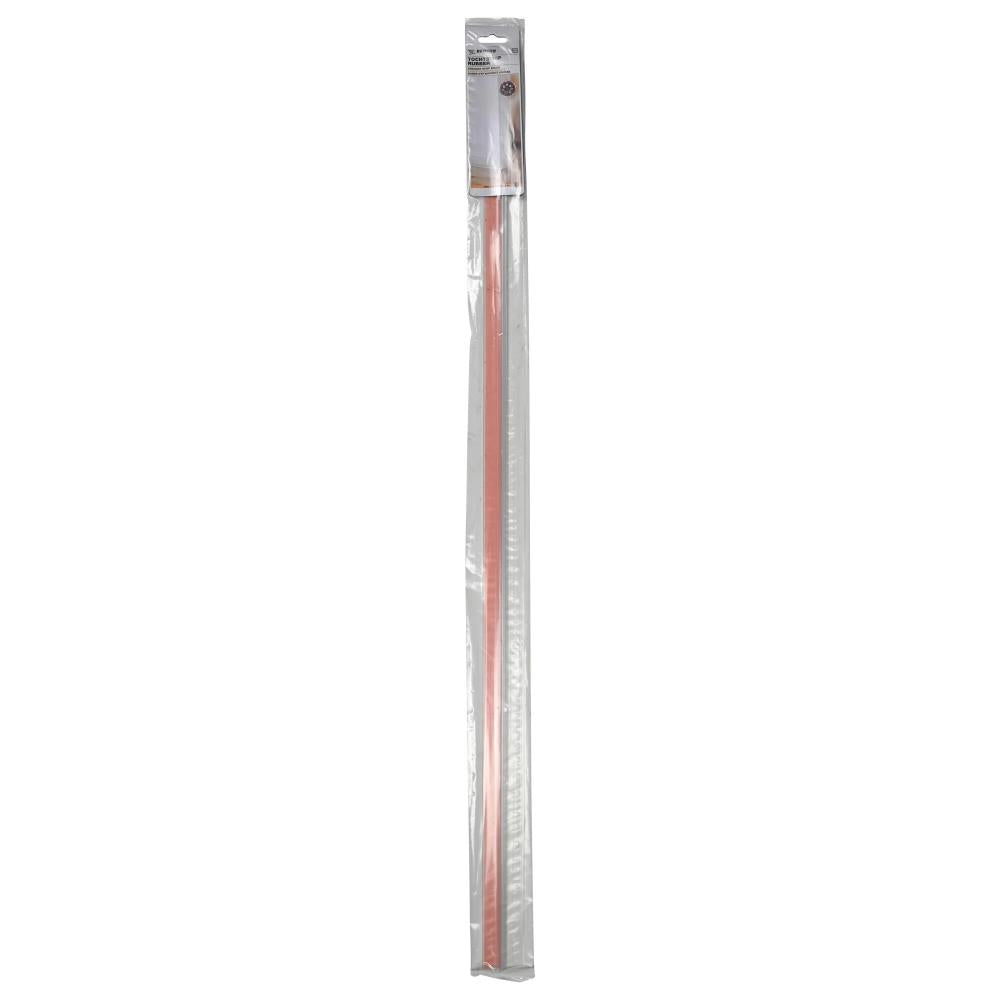 Tochtstrip rubber 100 cm transparant