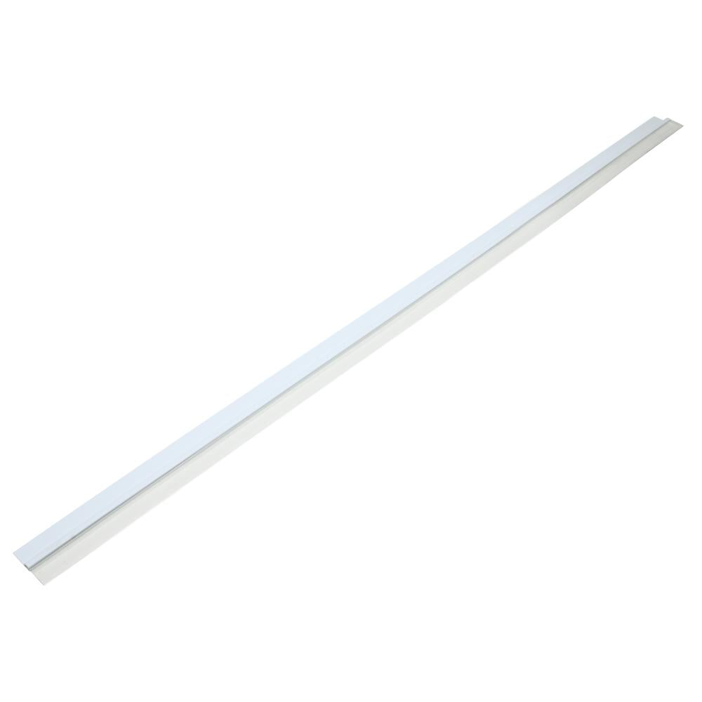 Draught strip brush 100 cm white