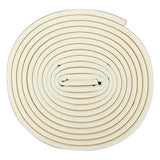 Tochtstrip rubber D-profiel 2 x 3 m wit