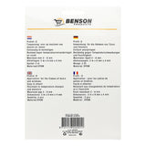 Draught strip D-profile 2 x 3 m black