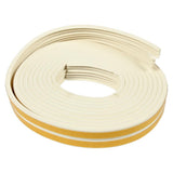 Tochtstrip rubber E-profiel 2 x 3 m wit
