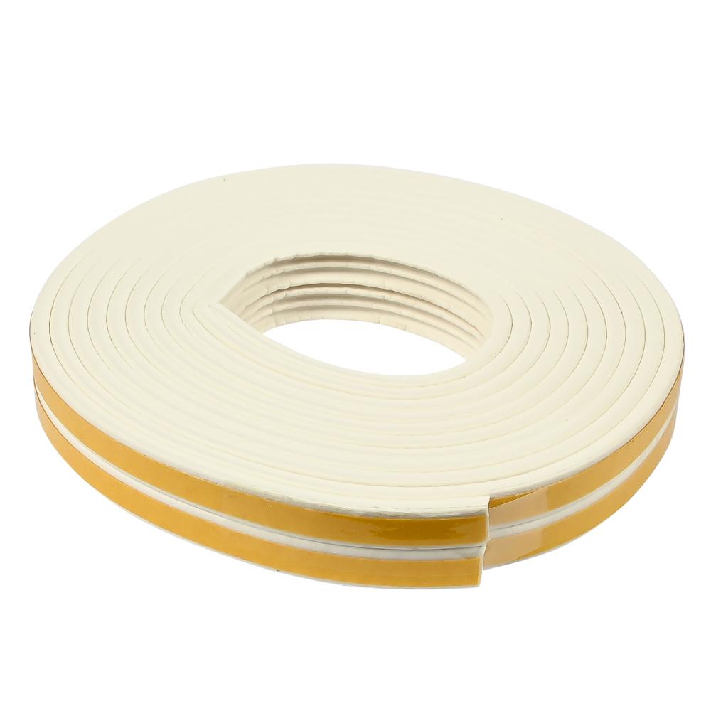 Tochtstrip rubber E-profiel 2 x 3 m wit