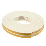 Tochtstrip rubber E-profiel 2 x 3 m wit