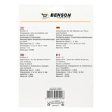 Tochtstrip rubber E-profiel 2 x 3 m wit
