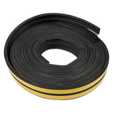 Draught strip E-profile 2 x 3 m black