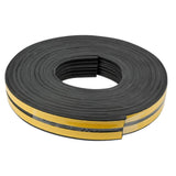 Draught strip E-profile 2 x 3 m black