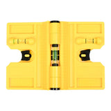 Corner spirit level adjustable magnetic