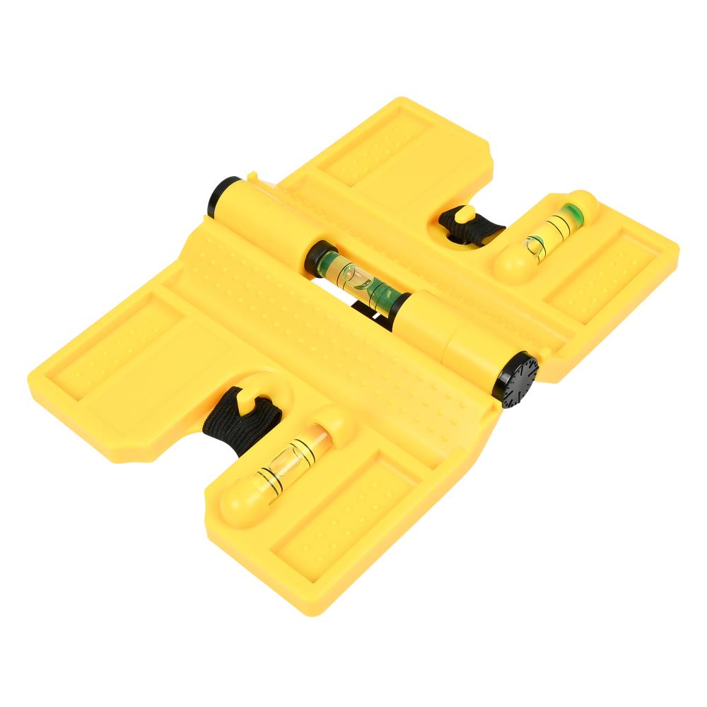 Corner spirit level adjustable magnetic