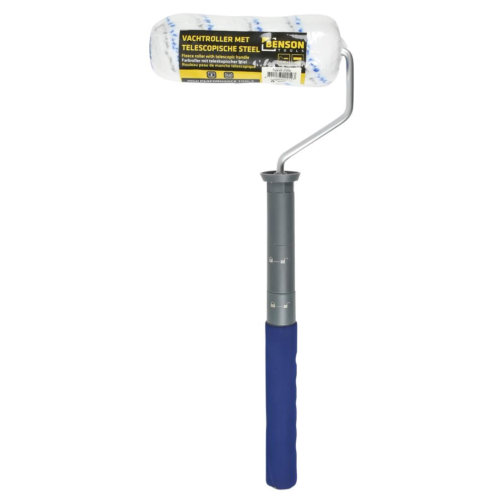 Fleece roller with telescopic 80 cm with 