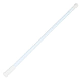 Douchegordijnstang 77,5 - 135 cm wit