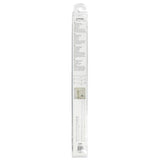 Douchegordijnstang 77,5 - 135 cm wit