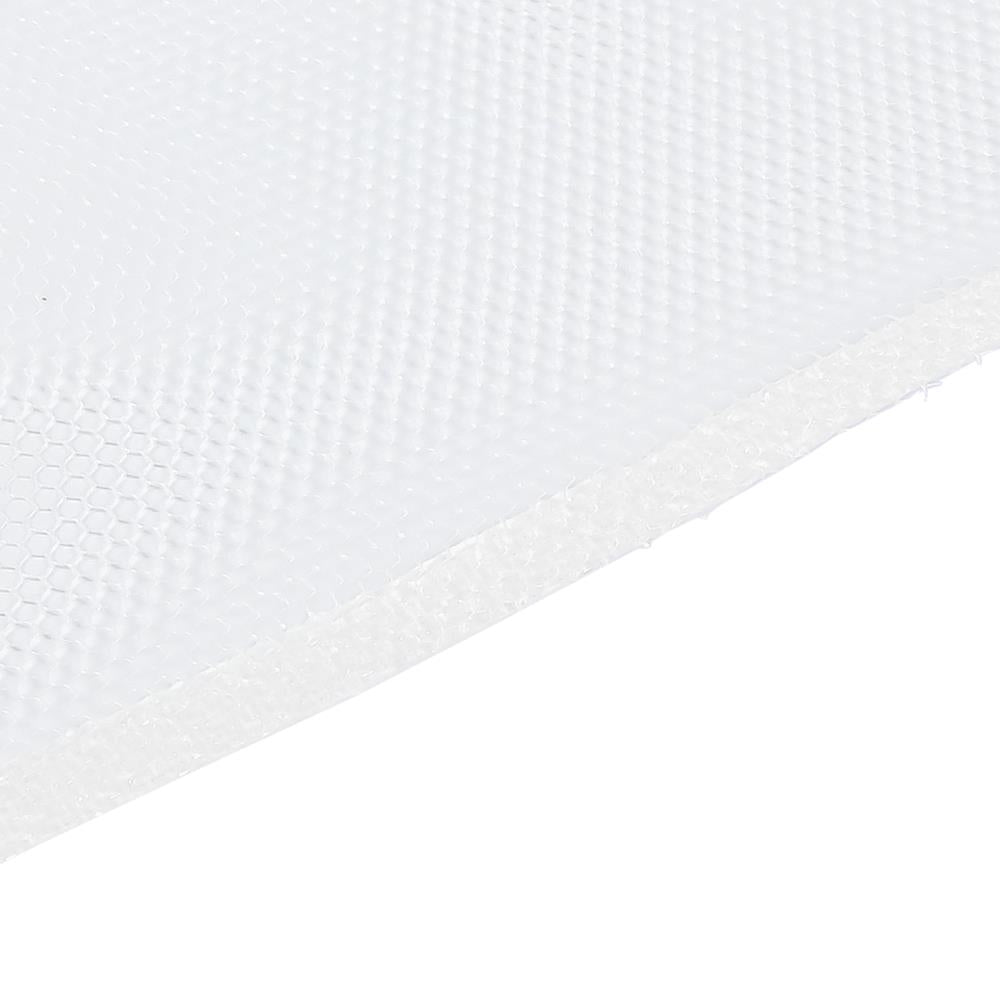 Moustiquaire de fenêtre 130 x 150 cm blanc