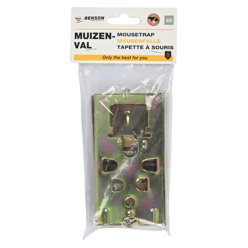 Mausenfalle metall 2-tlg