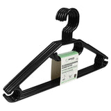 Cintres plastique 5 pcs noir
