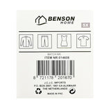 Cintres plastique 5 pcs noir