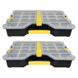 Boîte de rangement empilable 2 pcs