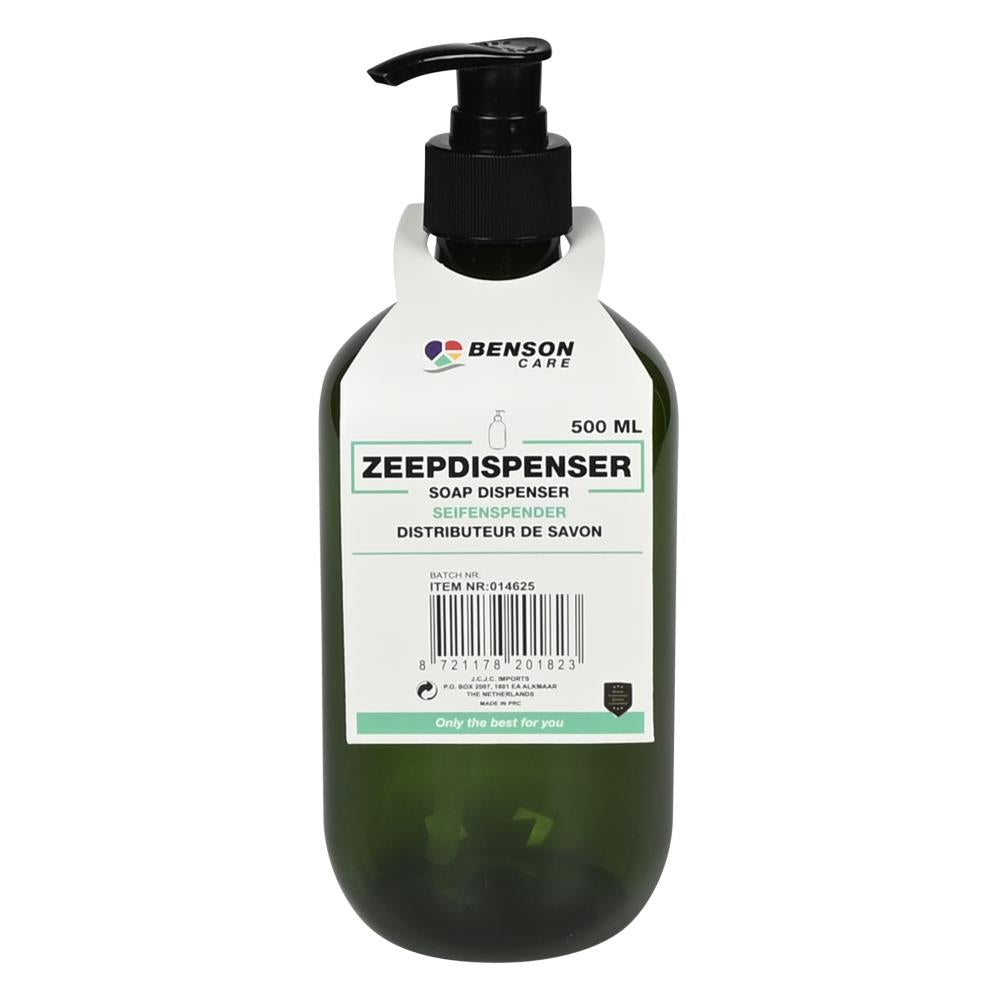 Distributeur de savon vert