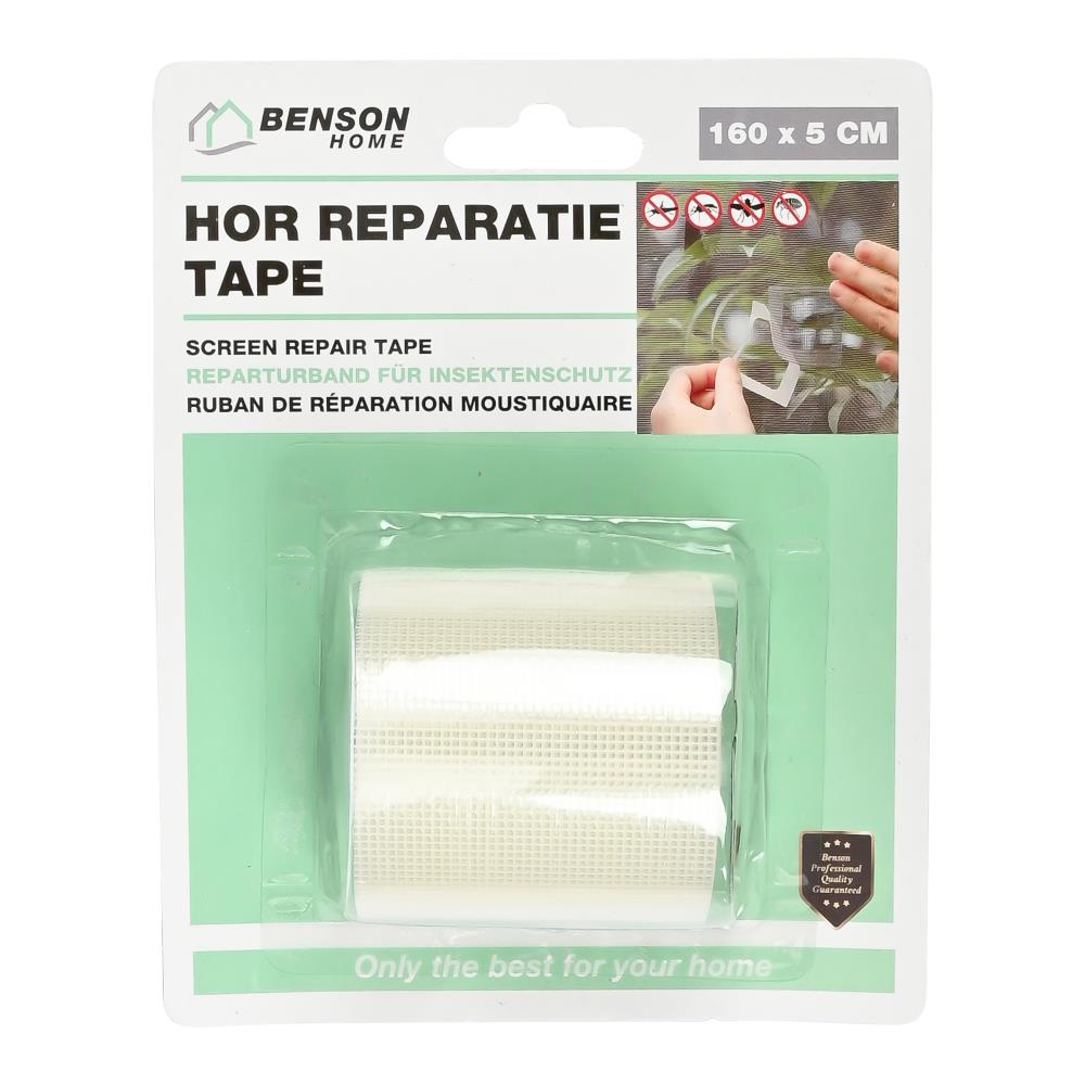 Insect screen repair tape self-adhesive 160x5 cm white