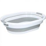 Laundry basket 39 ltr grey