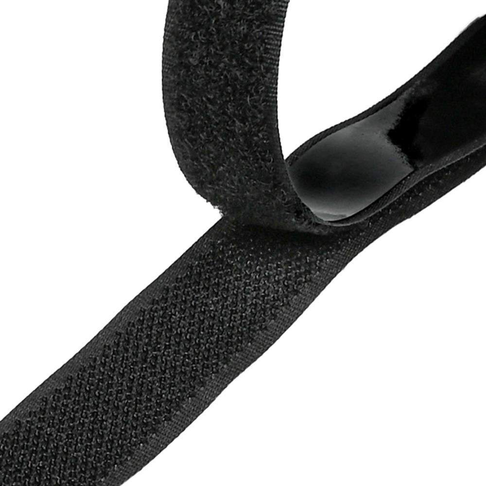 Velcro self-adhering black 4,5 m