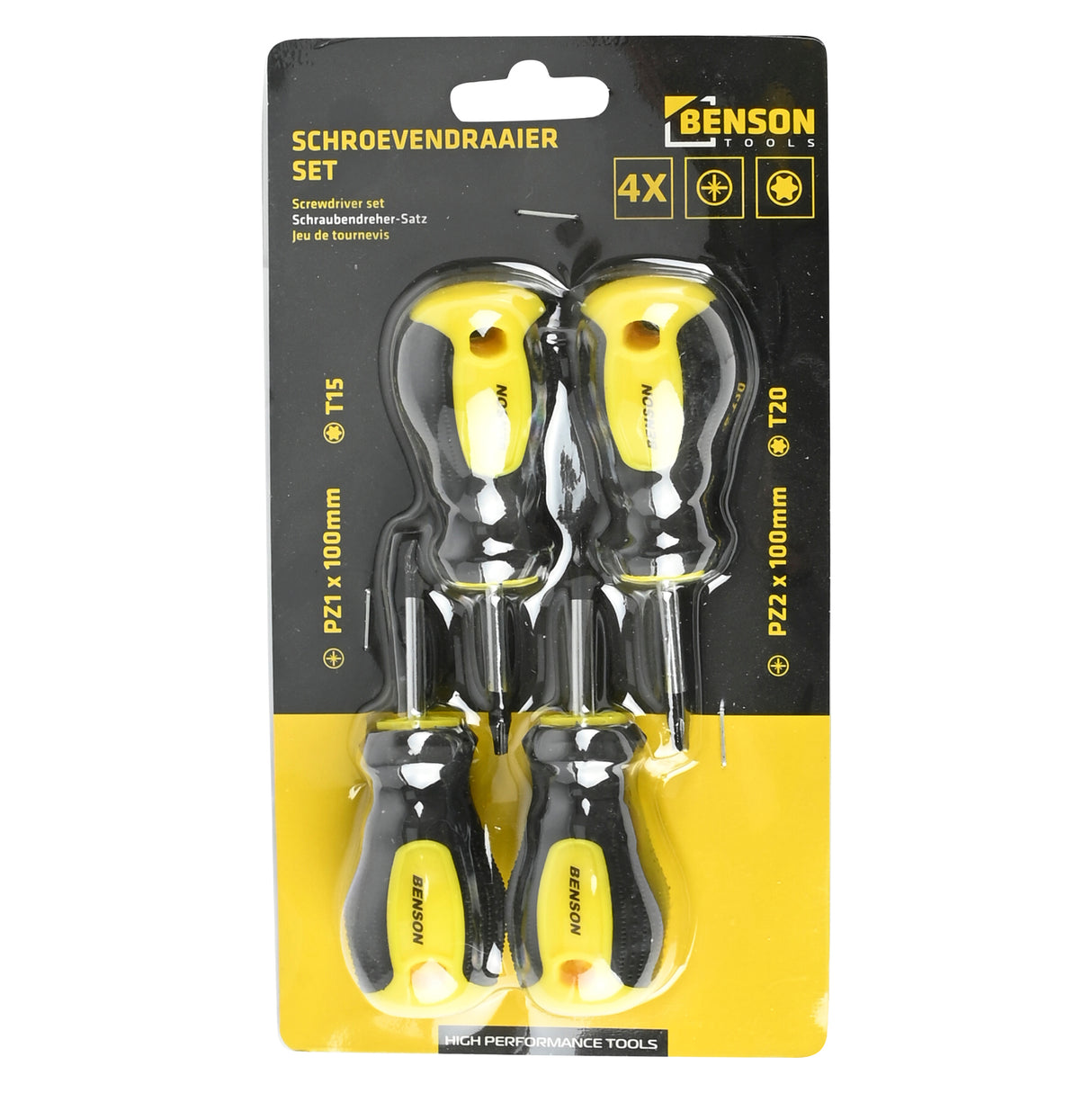 Tournevis stubby 4 pcs
