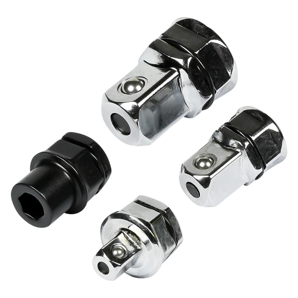 Drill adapter set for ratchet spanner 4 pcs